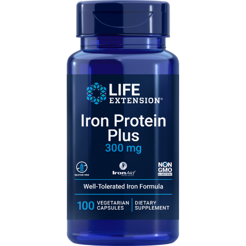 LIFE EXTENSION IRON PROTEIN PLUS 300MG