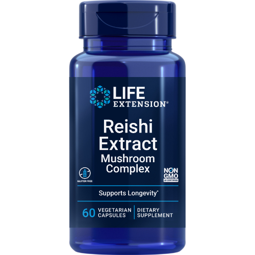 LIFE EXTENSION REISHI EXTRACT MUSHROM 60