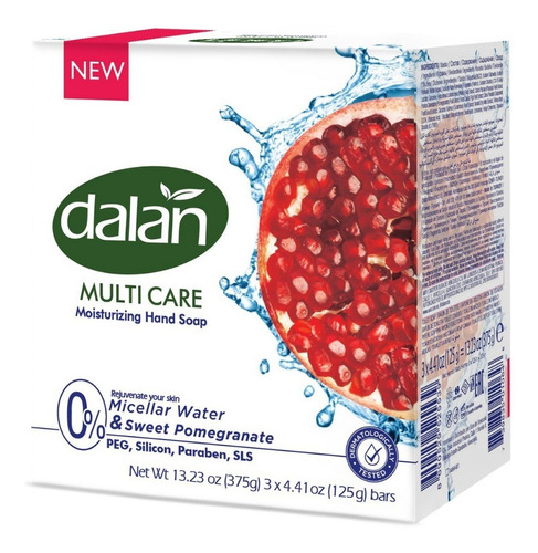 Dalan Jabon Micelar Granada 125 Gr X 3Pack