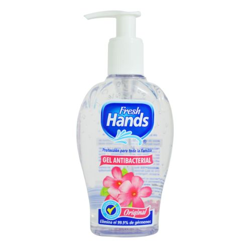 Fresh Hands Gel Antibacterial Original 8OZ