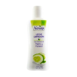 [2000145] NUTRISKIN LECHE LIMPIADORA FACIAL PEPINO 180ML