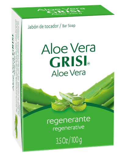 [1002590] Grisi Jabon En Barra Aloe Vera 100 Gr