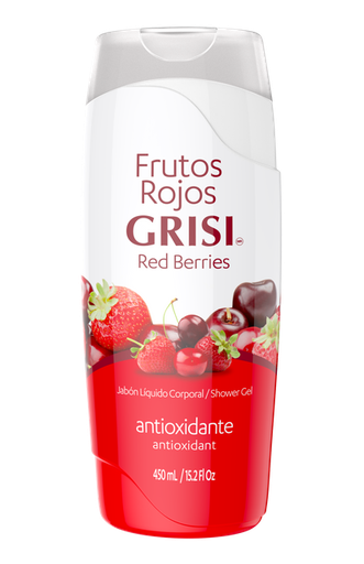 [1002588] Grisi Shower Gel Frutos Rojos 450 Ml