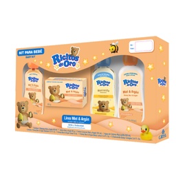 [1151775] RICITOS DE ORO  SET VIAJERO MIEL 