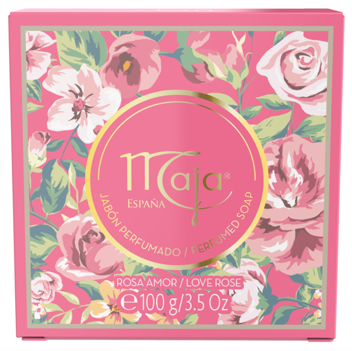 [1156361] MAJA JABON BARRA LOVE ROSE 100 GRS