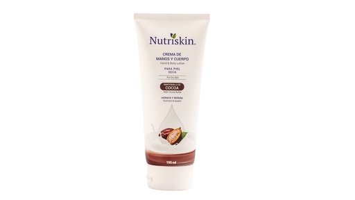 [2000999] NUTRISKIN CREMA DE MANOS Y CUERPO COCOA 195ML