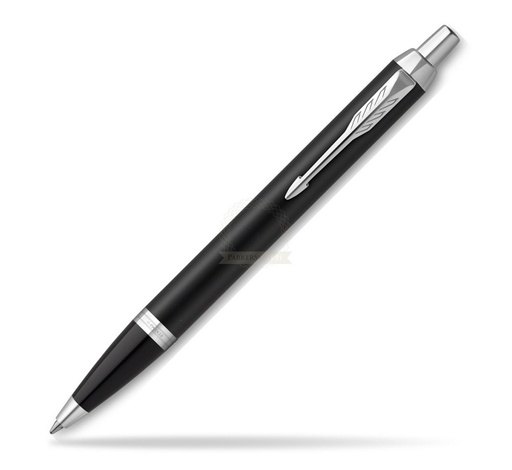 [1007191] Parker IM Boligrafo Negro Ct Bp Azul