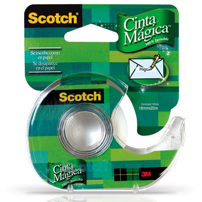 [1008058] Scotch® Cinta Mágica Con Dispensador. Tamaño 18Mm X 20M