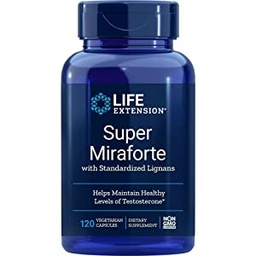[1151140] LIFE EXTENSION MIRAFORTE W/MAX S CHRYSIN 120C