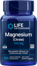 [1002438] LIFE EXTENSION MAGNESIUM CITRATE 100MG 100CAP