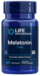 [1002367] LIFE EXTENSION MELATONIN 1 MG 60CAP