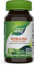 [1002255] NATURE'S WAY SPIRULINA MICRO ALGAE 100CAP