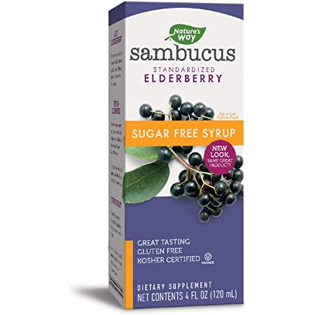 [1002253] Nature'S Way Sambucus Sugar Free 120Ml