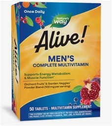 [1002205] NATURE'S WAY ALIVE MEN ENERGY 50CAP