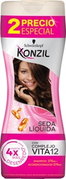 [1152638] KONZIL V12 DÚO SUAVIDAD 375ml SHAMPOO ACONDICIONADOR