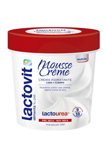 [1155105] Lactovit Crema Mousse Lactourea 400ml