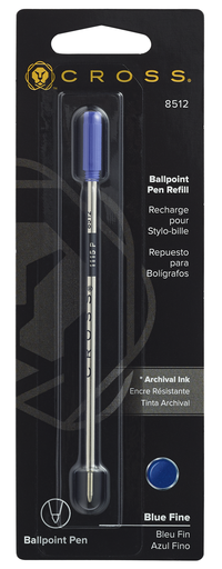 [1000037] Cross Refill Bp Azul Fino