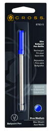 [1152394] CROSS BP REFILL BLUE SLIM SINGLE PACK