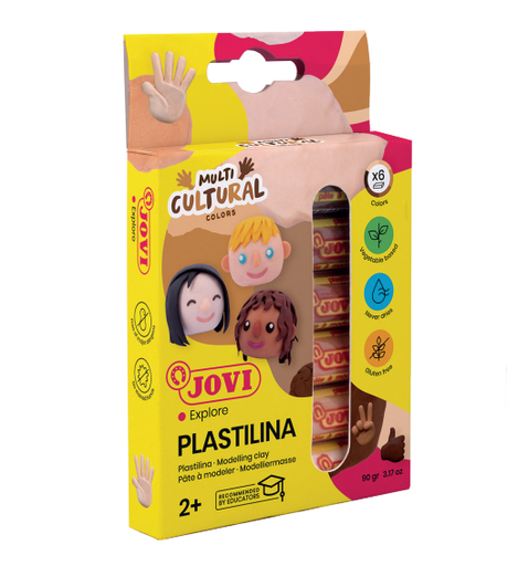 [1154562] Jovi Plastilina 6 Colores Piel