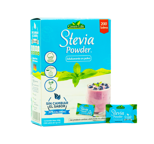 [1011048] Greenlife Stevia Powder Caja 200 Sobres