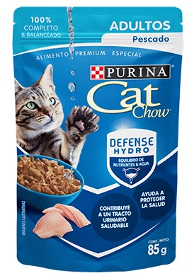 [1155342] CAT CHOW POUCH ADULTO PESCADO 85 GR