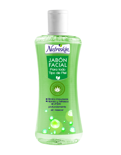 [2000161] Nutriskin Jabon Facial Aloe 180Ml