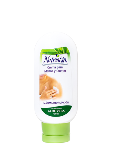 [2000158] Nutriskin Crema De Manos Y Cuerpo Aloe 120Ml