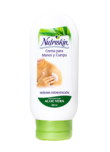 [2000157] Nutriskin Crema De Manos Y Cuerpo Aloe 200Ml