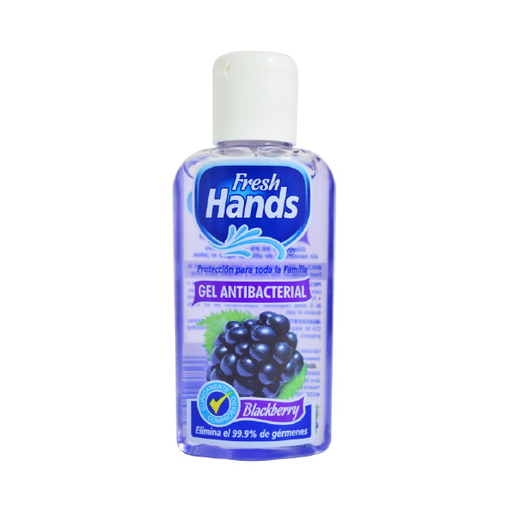 [2000056] Fresh Hands Gel Antibacterial Blackberry 2Oz