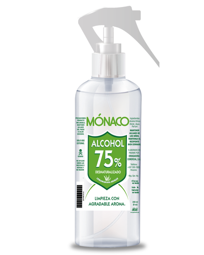 [2000964] Monaco Alcohol Lemongrass Breeze 8Oz