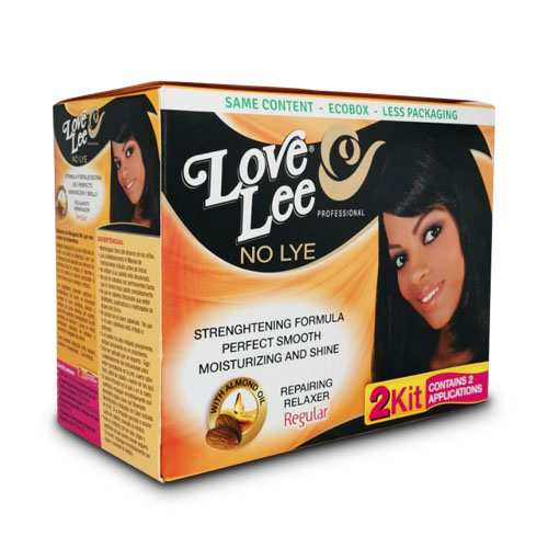 [2000116] Love Lee Relaxer No Lye Regular Kit Duo