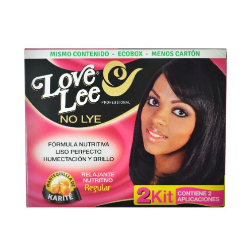 [2000606] Love Lee Relaxer Nlye Regular Kit Duo Karite