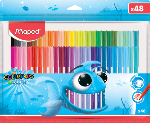 [1155623] Maped Marcadores Color Peps Ocean 48 Und