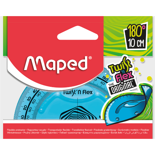 [1004841] Maped Transportador 180° Twist N Flex