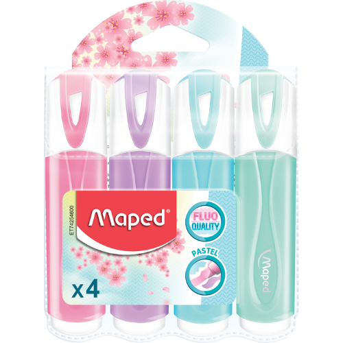 [1010586] Maped Resaltadores Pastel 4 Und