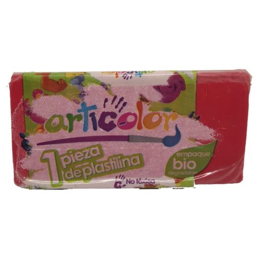 [1154711] Resistol Plastilina Barra Rojo