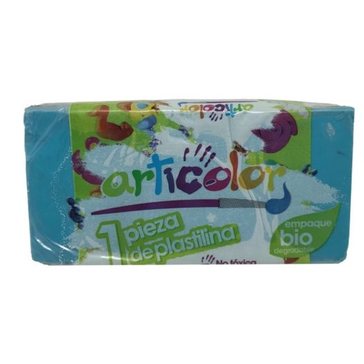 [1154714] Resistol Plastilina Barra Celeste