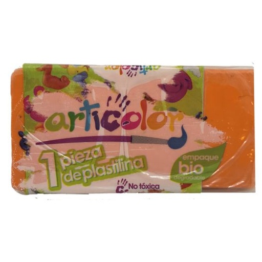 [1154716] Resistol Plastilina Barra Naranja