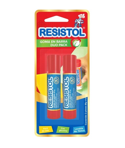 [1152659] Resistol Goma Barra 8G 2Und