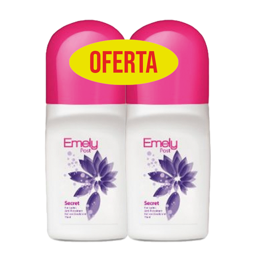 [1151435] Emely Post Desodorante Roll On Secret Duo 25%