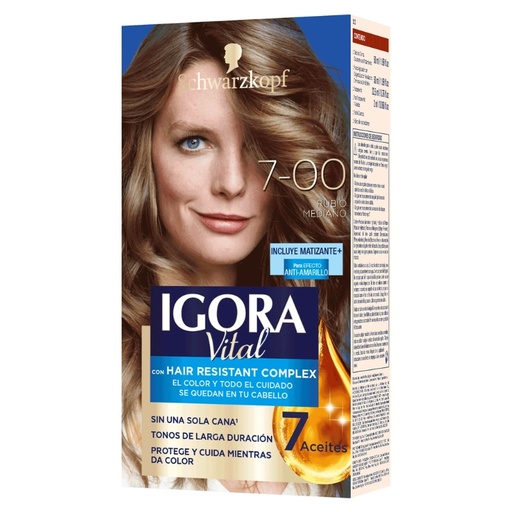 [1152913] Igora Vital 7-00 Rubio Mediano