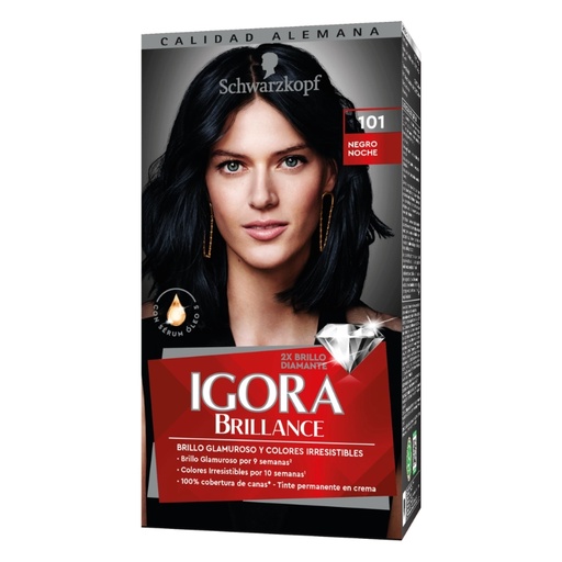 [1001447] Igora Brillance Tinte 101 Negro Noche