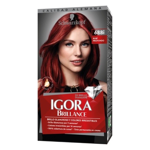 [1001452] Igora Brillance Tinte 688I Rubí Profundo