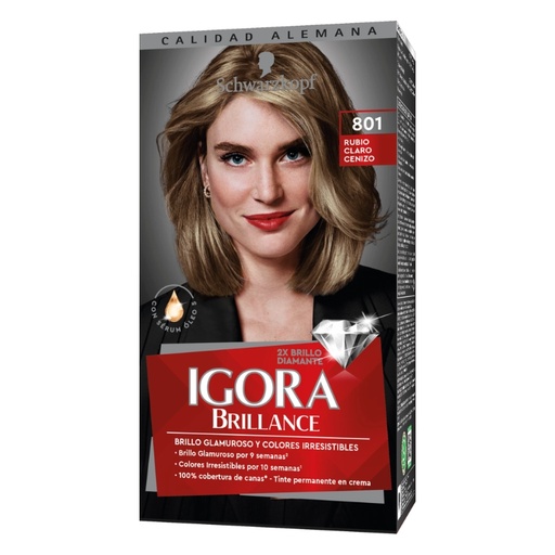 [1001461] Igora Brillance Tinte 801 Rubio