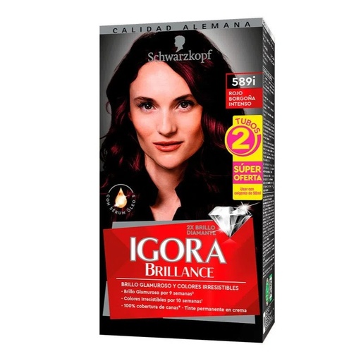 [1150554] Igora Brillance Tinte 589I 2Kit 