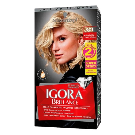 [1150563] Igora Brillance Tinte 901 2Kit 