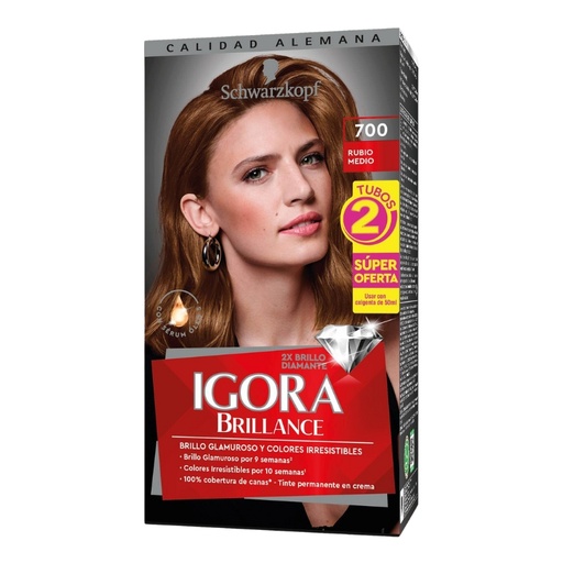 [1150565] Igora Brillance Tinte 700 2Kit 