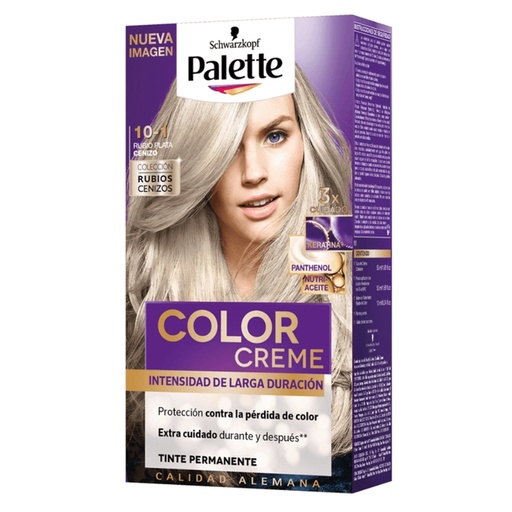 [1001389] Palette Tinte Cc 10-1 Rubio Plata Cenizo