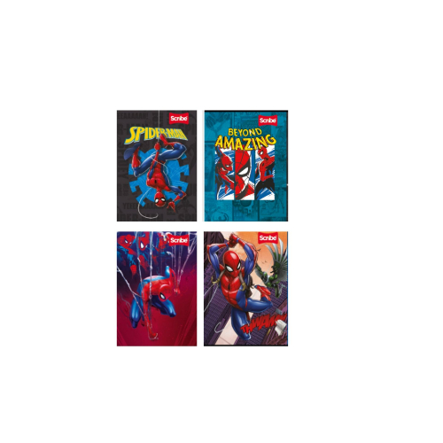 [1154372] Scribe Cuaderno Cosido Cuaderno Grande 100H Spider 