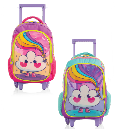 [1155480] Scribe Mochila Master Kids Nube Trolley 16.5